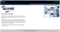 Desktop Screenshot of adamstech.ca